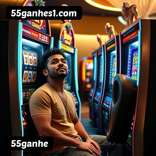 App Mobile 55ganhe - Jogue em Qualquer Lugar no Seu Smartphone